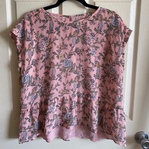 Loft Pink Blouse - Large
